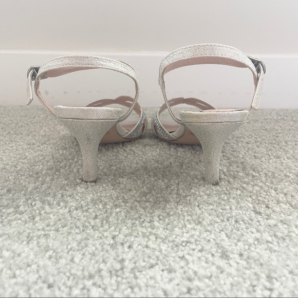 Sparkly Rhinestone Heels Sandals - Picture 3 of 5